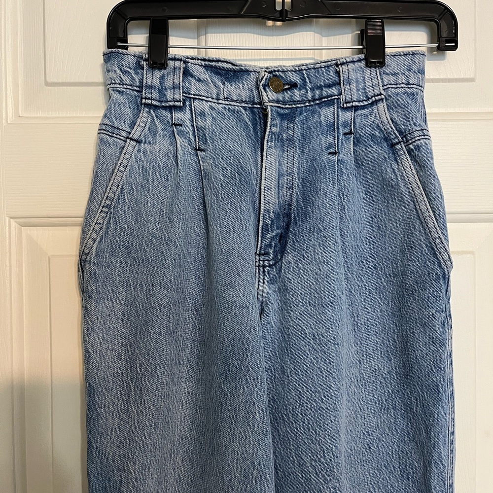 Vintage stonewash jeans. Sunset Blues brand made in the USA.